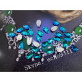 Emerald Drop Sew on Stones for Costume Decoration (DZ-3065)